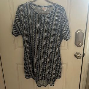 Lularoe Mitzi Tunic XL